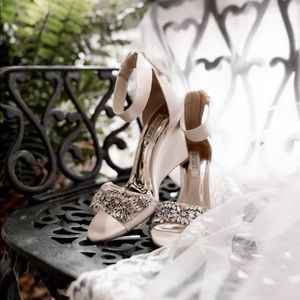 Badgley Mischka Wedding Wedges